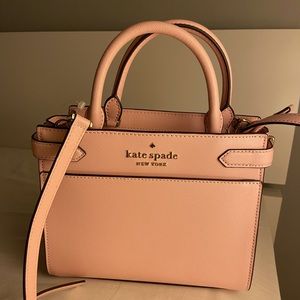 brand new light pink mini kate spade purse